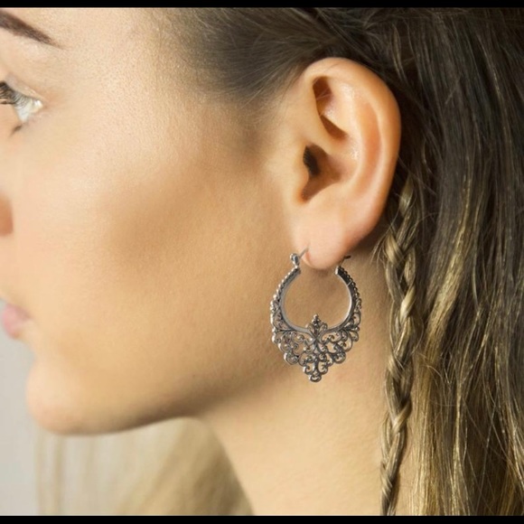 NEW Boho Gold Earrings Bohemian Vintage-Gold - Picture 6 of 6